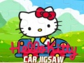 Oyunu Hello Kitty Araba Yapboz çevrimiçi