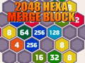 Oyunu 2048 Altıgen Birleştirme Bloğu çevrimiçi