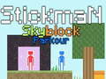 Oyunu Stickman Skyblock Parkur çevrimiçi