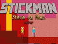 Oyunu Stickman Steve vs Alex Nether çevrimiçi