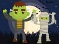 Oyunu Vampirler ve Frankenstein Boyama çevrimiçi