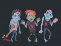 Oyunu Zombiler ve İskeletler Boyama çevrimiçi