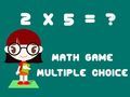 Oyunu Çoktan Seçmeli Matematik Oyunu çevrimiçi