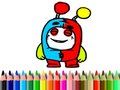 Oyunu Okula Dönüş: OddBods Boyama Kitabı çevrimiçi
