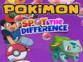 Oyunu Pokémon Farkları Bul çevrimiçi
