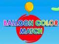 Oyunu Balon Renk Eşleştirme çevrimiçi