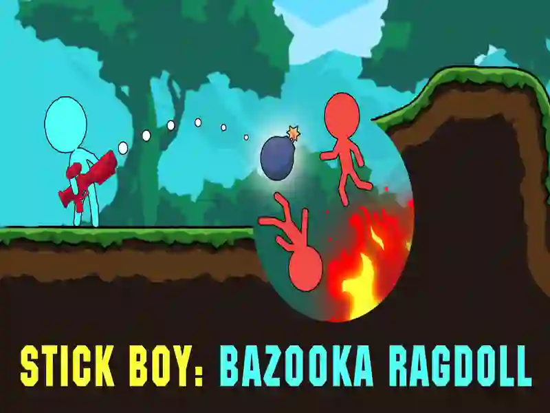 Oyunu Stick Boy: Bazooka Ragdoll çevrimiçi