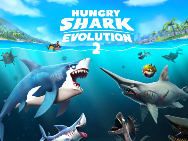 Oyunu Hungry Shark Evolution 2 çevrimiçi