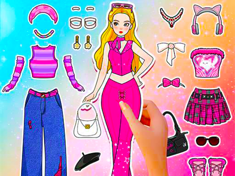 Oyunu Paper Bebek Günlüğü: Diy giyin çevrimiçi