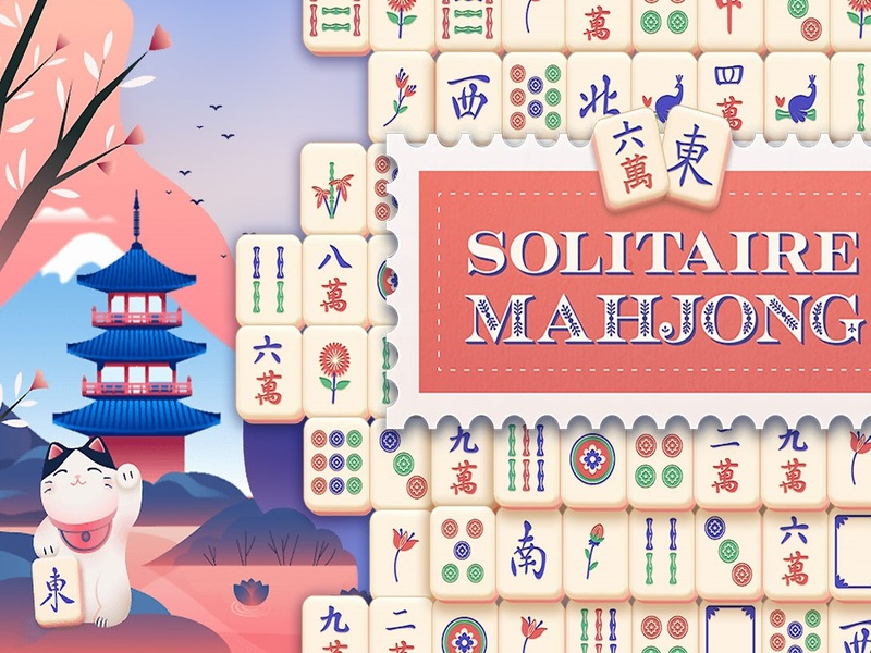 Oyunu Solitaire Mahjong çevrimiçi