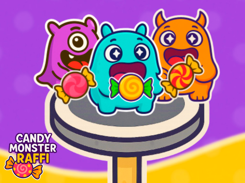 Oyunu Candy Monster Raffi çevrimiçi