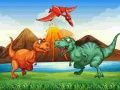 Oyunu Renkli Dinozorlar Eşleştirme 3 çevrimiçi