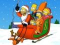 Oyunu Simpsonlar Noel Yapbozu çevrimiçi