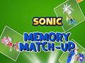 Oyunu Sonic: Bellek Eşleştirme çevrimiçi