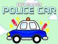 Oyunu Boyaması Kolay Polis Aracı çevrimiçi