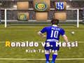 Oyunu Messi vs Ronaldo Kick Tac Toe çevrimiçi