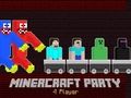 Oyunu MinerCraft Parti 4 Oyuncu çevrimiçi