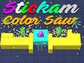 Oyunu Stickman Renkli Testere çevrimiçi