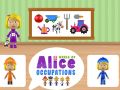 Oyunu Alice Meslekleri Dünyası çevrimiçi
