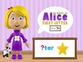 Oyunu Alice Dünyası İlk Harf çevrimiçi