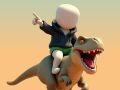Oyunu Stickman. Dinozor Arenası çevrimiçi