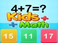 Oyunu Çocuklar için Matematik çevrimiçi