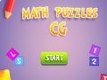 Oyunu Matematik Bulmacalar CG çevrimiçi