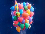 Oyunu Birleştir 3D- 3 Balon eşleştirme çevrimiçi