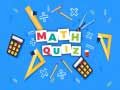 Oyunu Matematik Quiz Oyunu çevrimiçi