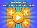 Oyunu Sınırsız Matematik Soruları çevrimiçi