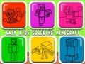 Oyunu Kolay Çocuk Boyama Minecraft çevrimiçi