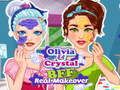 Oyunu Crystal ve Olivia: Gerçek En İyi Arkadaş Makyajı çevrimiçi