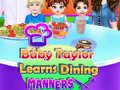 Oyunu Bebek Taylor Sofra Adabını Öğreniyor çevrimiçi Oyunu Bebek Taylor Sofra Adabını Öğreniyor çevrimiçi