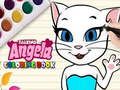 Oyunu Talking Angela Boyama Kitabı çevrimiçi