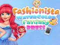 Oyunu Fashionista: Sulu Boya Fantastik Elbise çevrimiçi