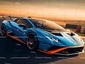 Oyunu Lamborghini Huracan STO Bulmacası çevrimiçi
