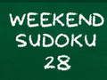 Oyunu Hafta Sonu Sudoku 28 çevrimiçi