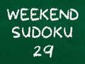 Oyunu Hafta Sonu Sudoku 29 çevrimiçi