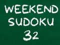 Oyunu Hafta Sonu Sudoku 32 çevrimiçi