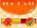 Oyunu Doğru ve Yanlış Matematik Oyunu çevrimiçi