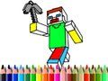 Oyunu Okula Dönüş: Minecraft Boyama çevrimiçi