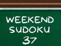 Oyunu Hafta Sonu Sudoku 37 çevrimiçi