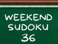 Oyunu Hafta Sonu Sudoku 36 çevrimiçi