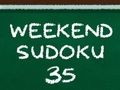 Oyunu Hafta Sonu Sudoku 35 çevrimiçi