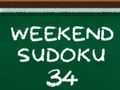 Oyunu Hafta Sonu Sudoku 34 çevrimiçi