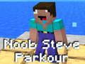 Oyunu Noob Steve Parkur çevrimiçi