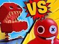 Oyunu Birleştirme Ustası: Rainbow Friends Savaşı çevrimiçi
