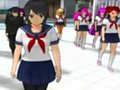 Oyunu Sakura Okul Kız Yandere Simülatörü çevrimiçi