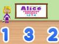 Oyunu Alice Dünyası: Sayı Dizilimi çevrimiçi