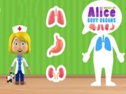 Oyunu Alice Vücut Organları Dünyası çevrimiçi